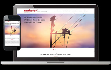 Rauhofer Elektrotechnik Website